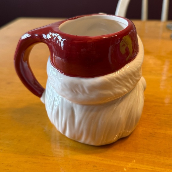 Stoneware Santa mug from Cracker Barrel. New with tag - Picture 3 of 8